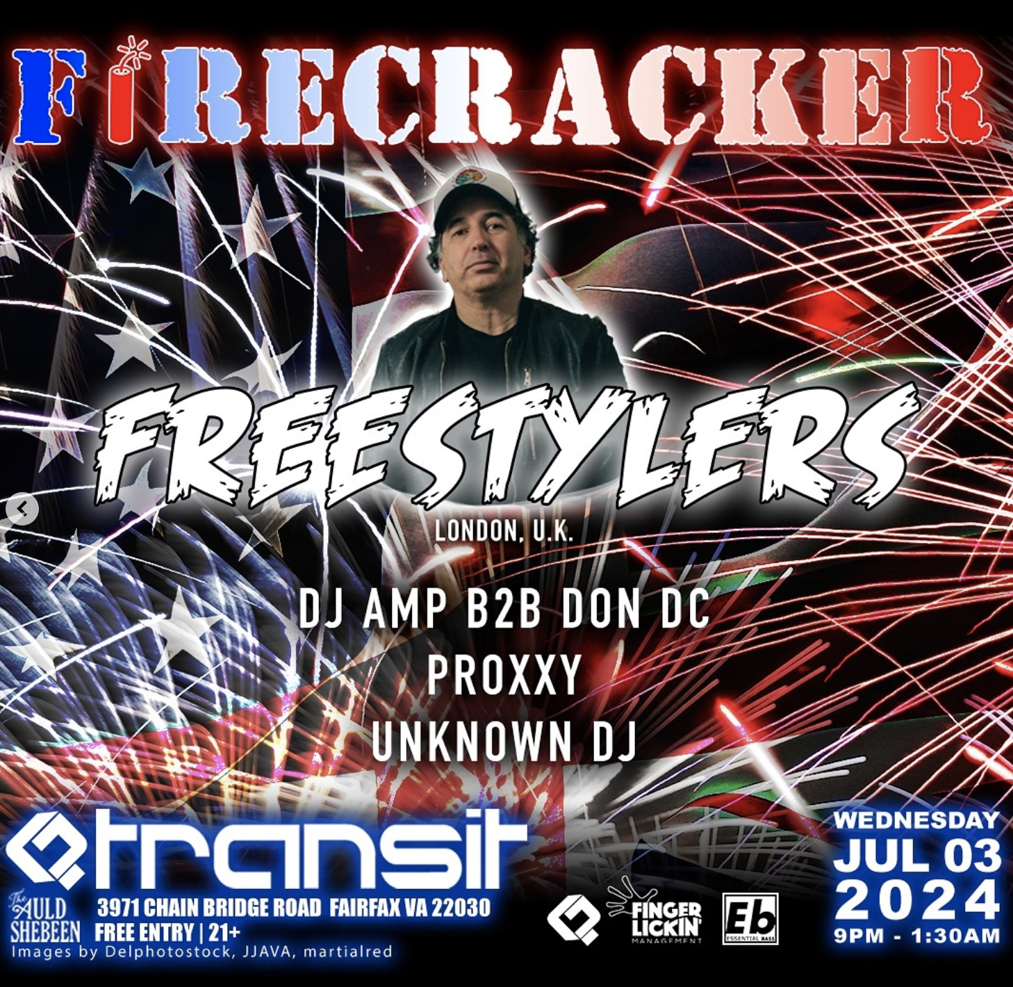 The Freestylers: Firecracker @ Transit (VA)
