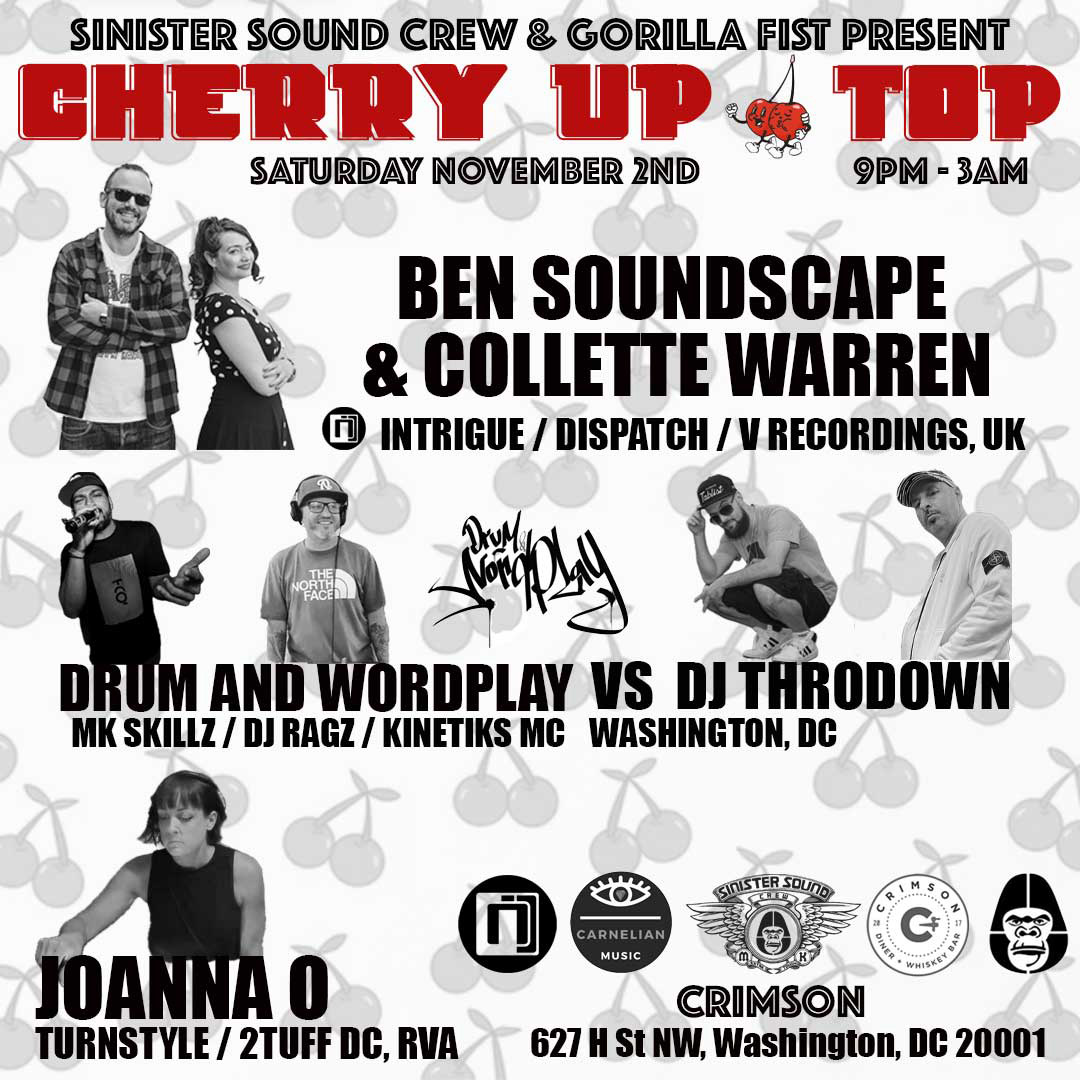 Cherry Up Top: Ben Soundscape & Collette Warren (UK)